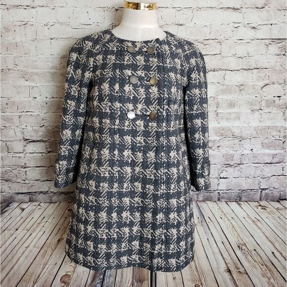 Mint Judy Arnold Wool Blend Coat - Picture 1 of 11